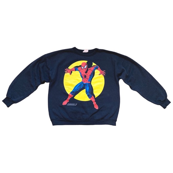 Vintage 1989 Spider-Man Crewneck Novel Teez - Picture 1 of 9